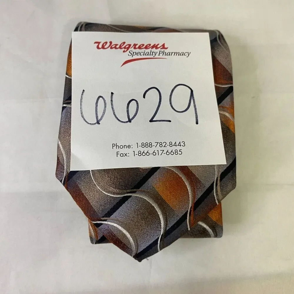 #6629 Concepts By Claiborne Multicolored Mens Necktie, Tie